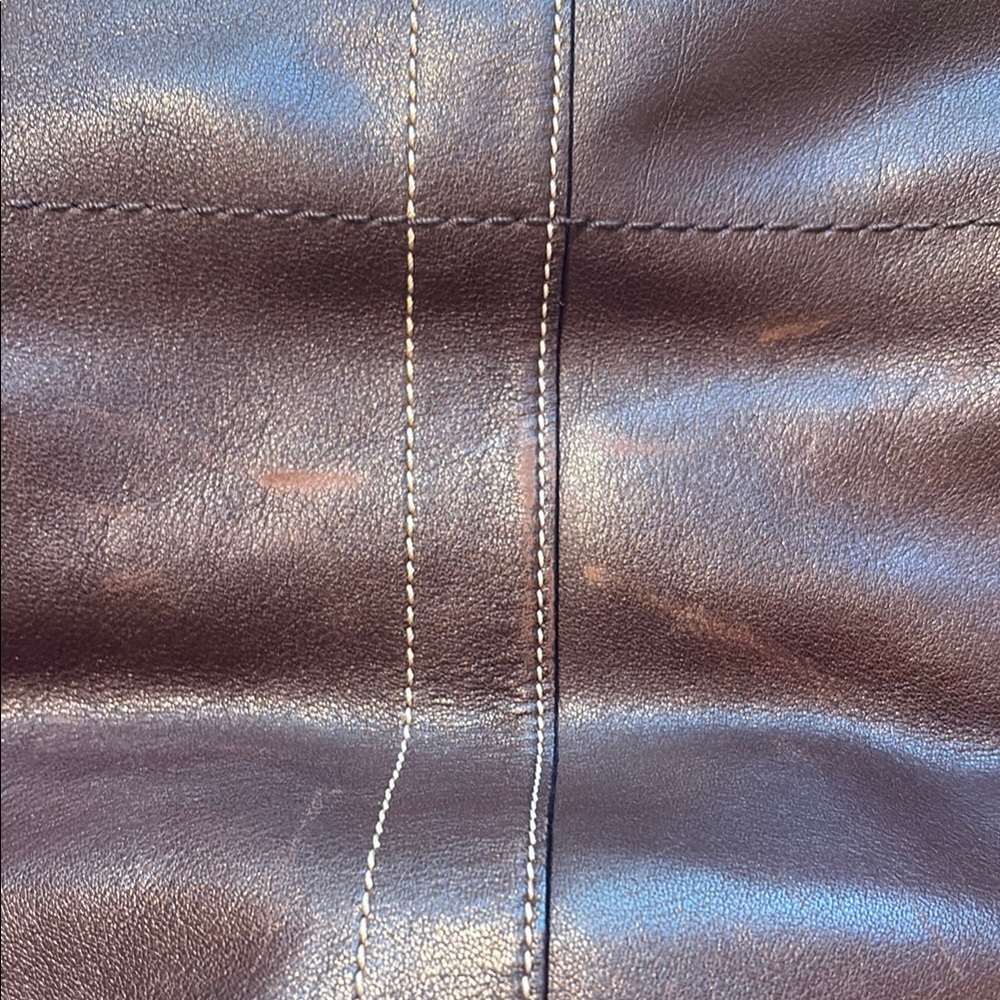 Vintage Coach Brown Leather Shoulder Bag - Picture 5 of 7